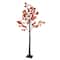 6ft. Warm White LED Lighted Autumn Harvest Maple Leaf Tree